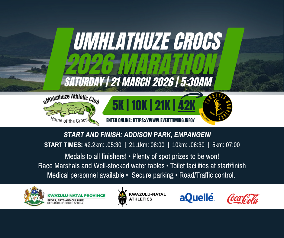 uMhlathuze Crocs 2026 Marathon